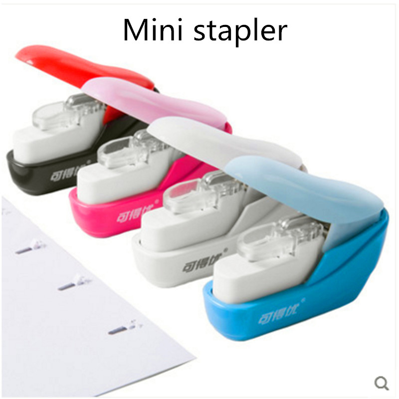 No Nails No Staples Stapling Machine Mini Cute Book Stapleless Stapler Paper Stapling Stapler Without Staple Stapler Free