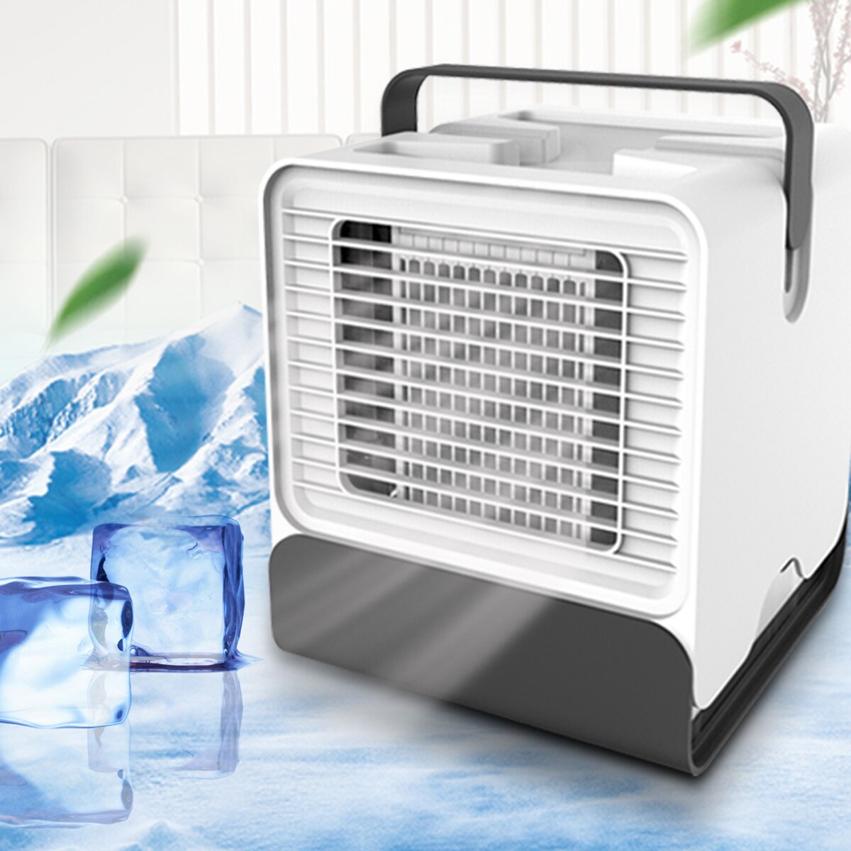 Usb Mini Draagbare Airconditioner Luchtkoeler Fan Desktop Ruimte Koeler Persoonlijke Ruimte Air Cooling Fan Voor Room Home fans