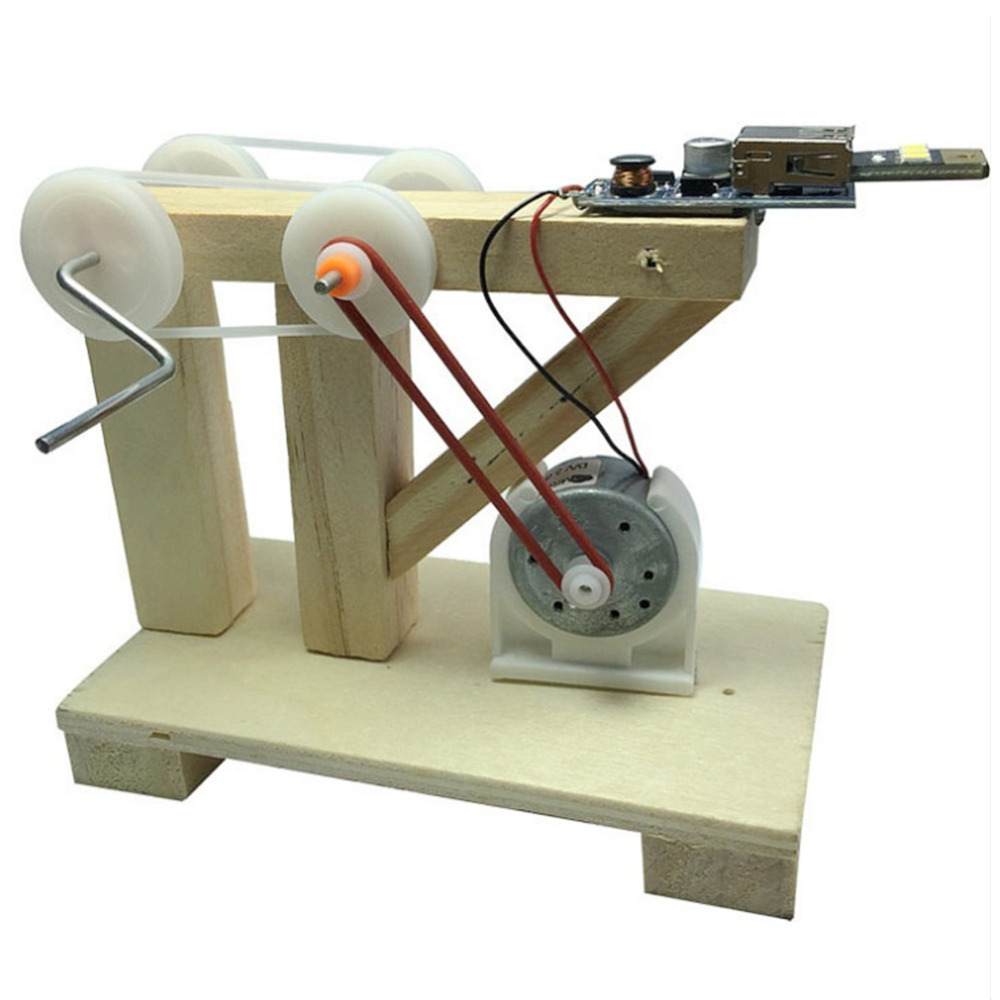 Diy Dynamo Generator Model Wetenschappelijke Fysieke Experiment Gereedschappen Kits Kinderen Creatief Educatief