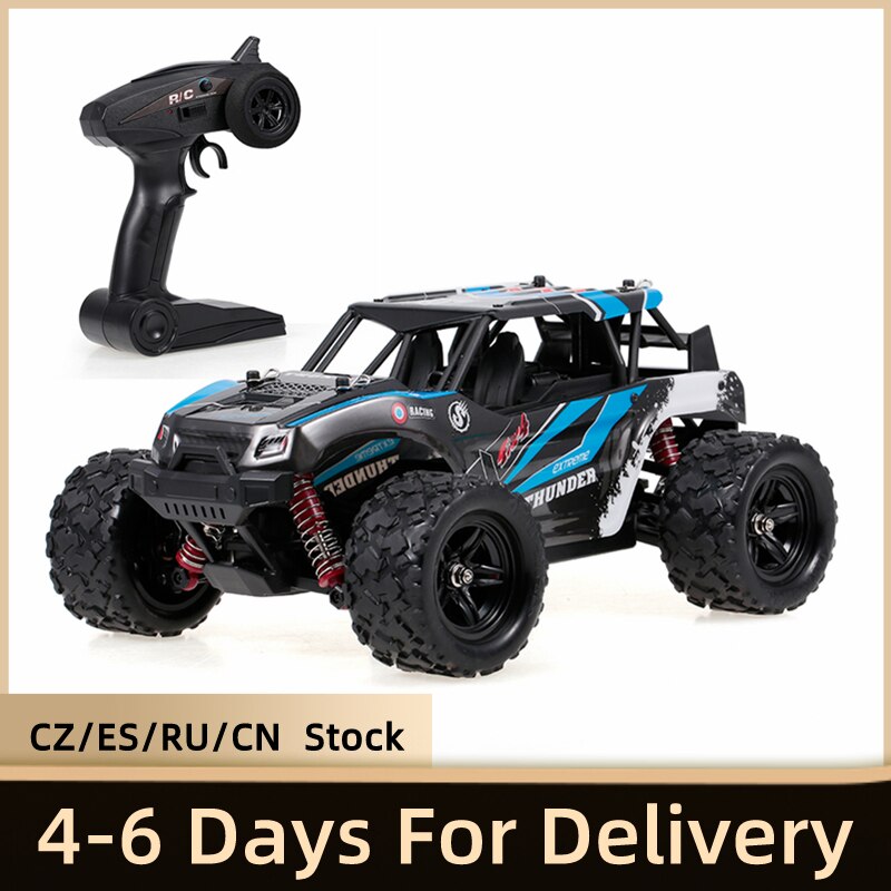 HS18312 1/18 2.4Ghz 4WD Rc Auto 36 Km/h Hoge Snelheid Super Motor Rubber Wielen Off Road Auto Cross- land Auto Rc Speelgoed Voor Kinderen