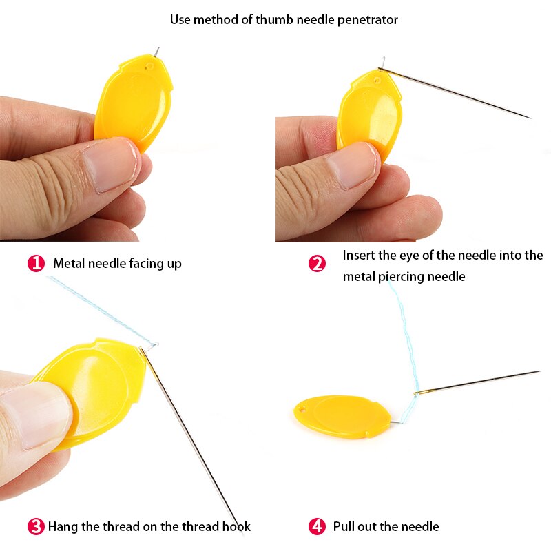 Retail Elderly Use Automatic Skillful Sewing Needle Device Threader Thread Guide Tool