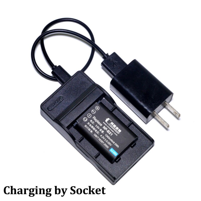 EN-EL14a EN-EL14 Batteria + Caricabatterie USB per Nikon Df D3100 D3200 D3300 D3400 D5100 D5200 D5300 D5400 D5500 D5600 DSLR macchina fotografica