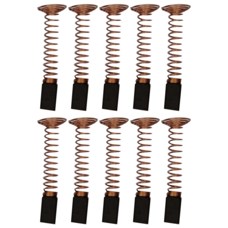 10Pcs Carbon Brush Motor for Dremel 3000 200 Brush Repairing Part for Electric Rotary Motor Tools: Default Title