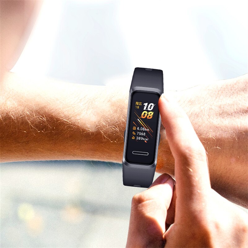Pellicola protettiva a copertura totale per Huawei Band 4 4Pro 3 Pro pellicola salvaschermo 3D curvo HD a prova di impronte digitali per Huawei Band B5 B6