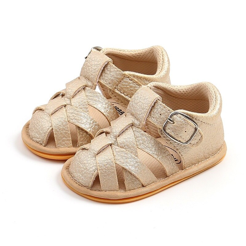 Boutique Baby Baby Jongen Meisje Schoenen Effen Kleur Leer Non-Slip Schoenen Peuter Schoenen Voor Meisjes Zomer Outdoor casual Schoenen