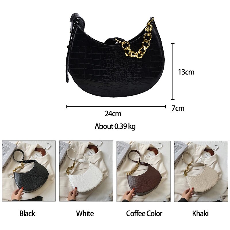 Krokodil Patroon Pu Lederen Tassen Voor Vrouwen Zomer Dag Schouder Handtas Vrouwelijke Reizen Sac Een belangrijkste