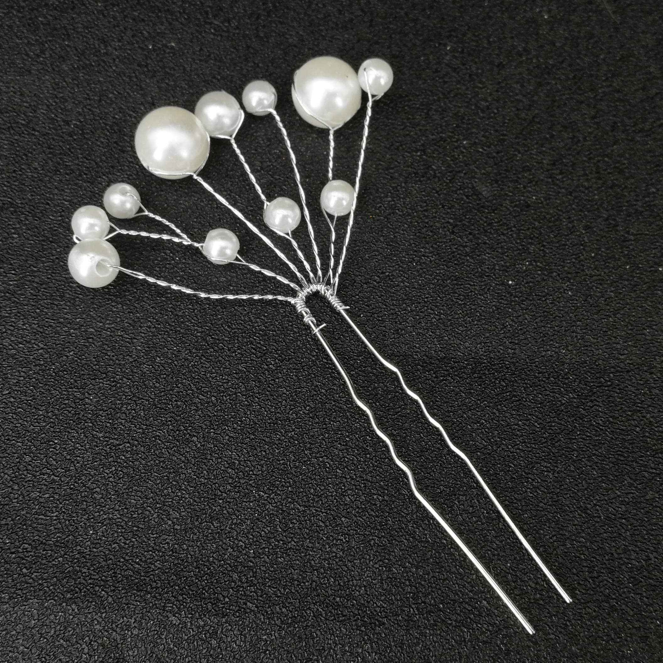 Moda meninas de cristal simulado pérola hairpins metal barrette clipe casamento acessórios para o cabelo nupcial diário penteado ferramentas design: wired 1pc