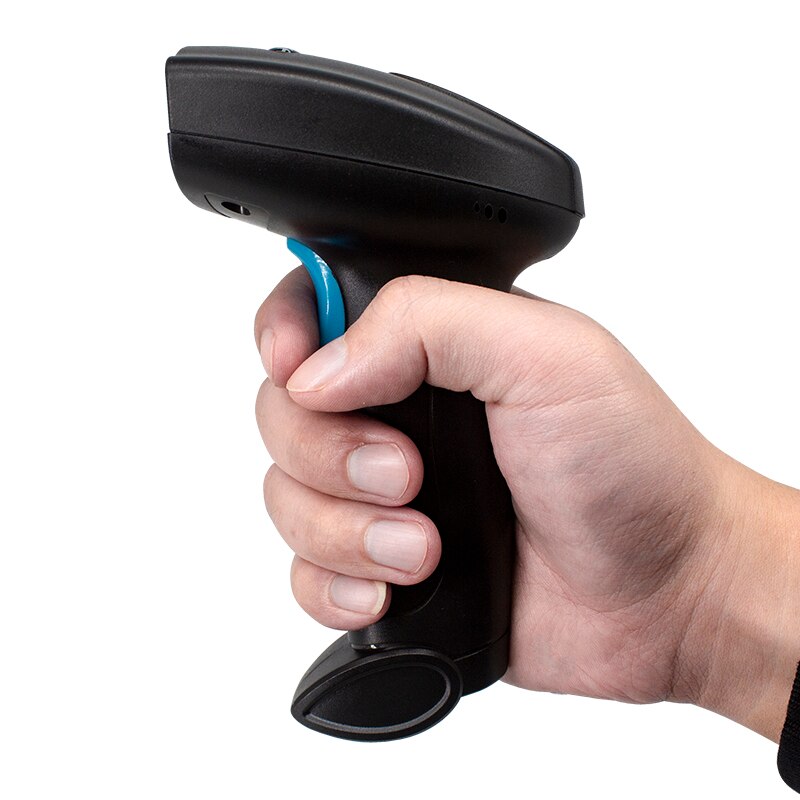 Hstem barcode-scanner mit bluetooth 2.4g, kabellos, 2d qr-code-lesegerät, pdf-unterstützung, 417 inventar-pos-terminal, verwendung mit smartphone und tablet