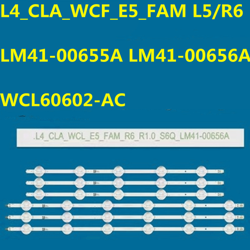 LED Strips For 55GUB8966 55GUB8965 55GUB8962 55GCU7900 55GDU7800 WCL60602-AC L4_CLA_WCL_E5_FAM_R6 L5 LM41-00655A LM41-00656A