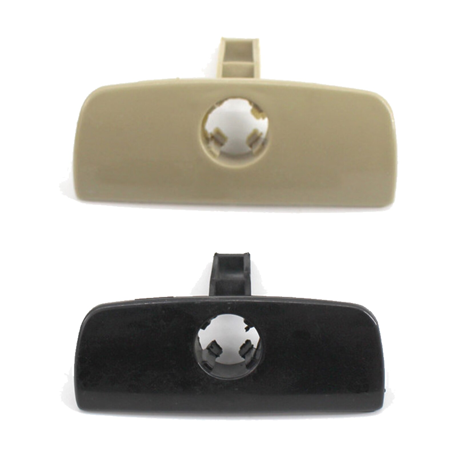 Boîte à gants en plastique pour VW Passat B5, couvercle de voiture avec tirette de poignée de verrouillage ouvert avec trou, boîte à gants à verrouillage automatique noir/gris/Beige
