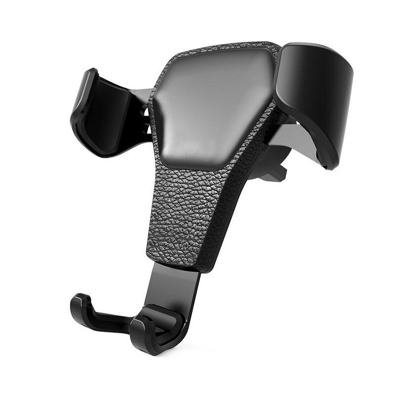 3D auto gravedad teléfono móvil teléfono soporte de GPS para Mitsubishi ASX Suzuki Subaru Acura Jeep Fiat 500 Hyundai Solaris: Black