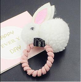 Cute Rabbit Hairpin Hair Ring: 27