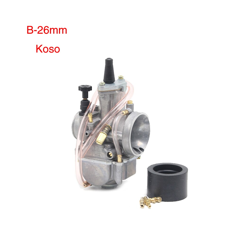 Zsdtrp Motorfiets Voor Keihin Koso Pwk Carburateur Carburador 21 24 26 28 30 32 34 Mm Met Power Jet Fit op Racing Motor