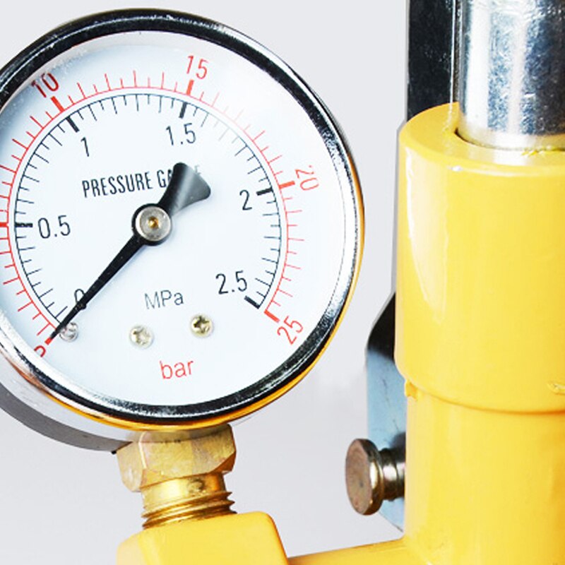 Manual Pressure Test Pump Press PPR Aluminum Water Pressure Tester Manual Hydraulic Test Pump