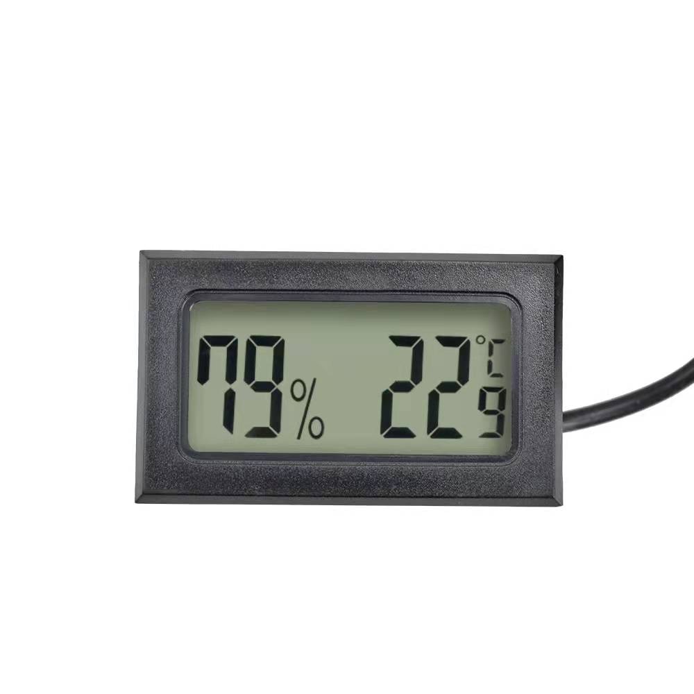 Mini Digital LCD Indoor Outdoor Convenient Temperature Sensor Humidity Meter Thermometer Hygrometer Gauge With Instruments Probe