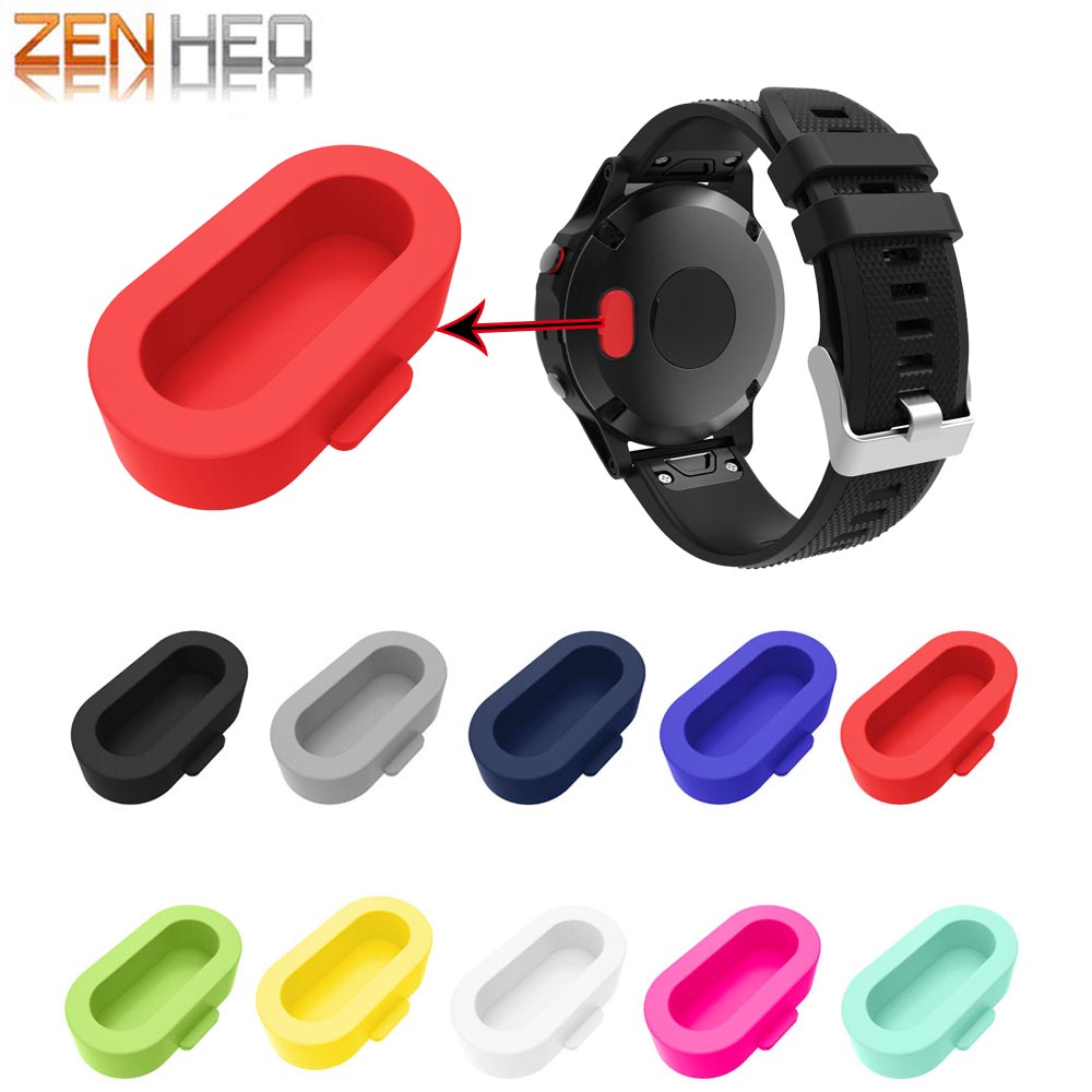 Charging Port Protector Cover And Anti-Dust Plugs For Garmin Fenix 7/6/5 Forerunner 45 245 255 265 965 Venu Vivoactive 5/4/3