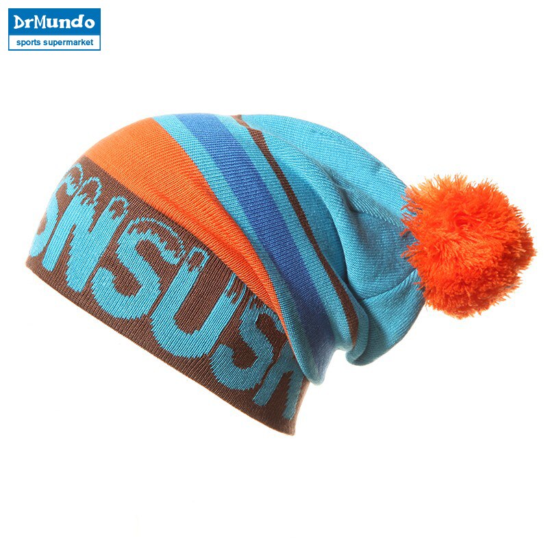 Wew snowboard vinter skidor skullies mössor mössor ull stickat huvud varmt för män kvinna gorros de lana