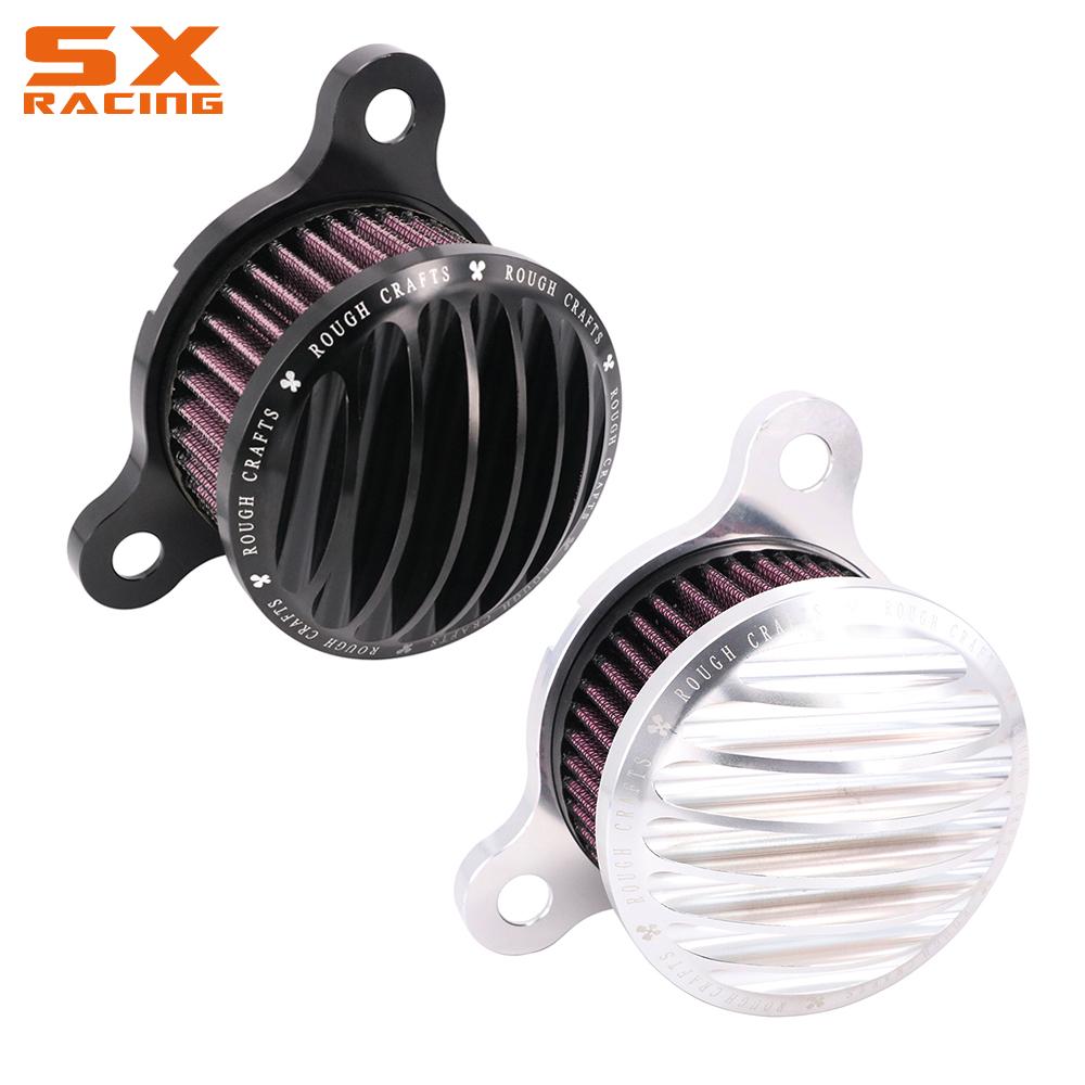 Kit de filtro de limpiador de aire CNC para motocicleta, sistema de admisión para Harley SPORTSTER XL883 XL1200 48 72 1991 XL 883 1200 Street Bike