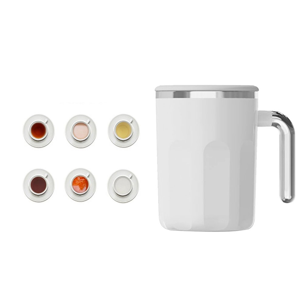 Intelligent Temperature Difference Automatic Mixing Cup Electric Magnetized Stirring Coffee Cup Without Charging