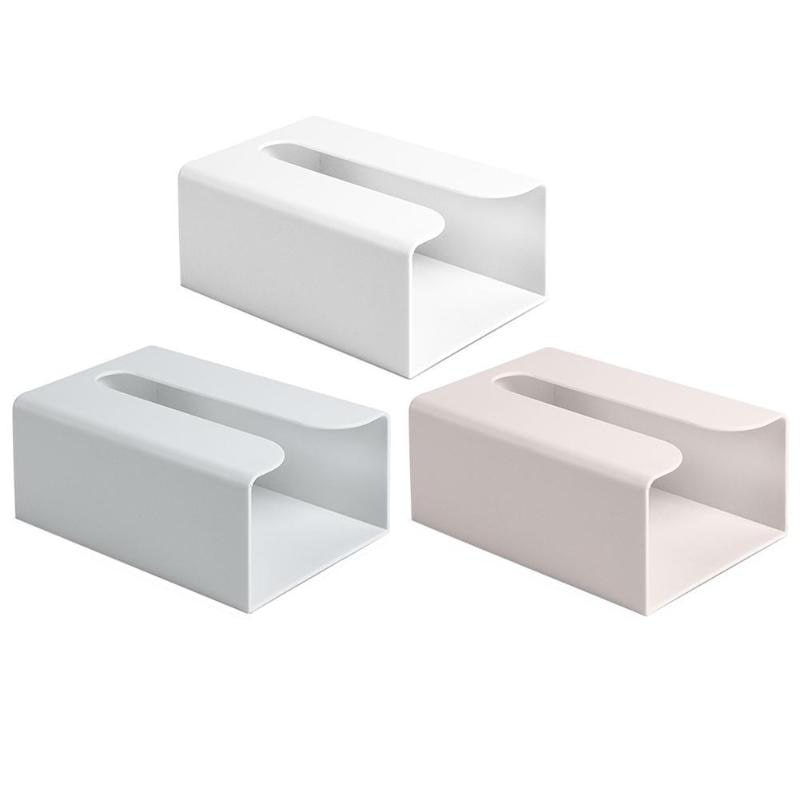 Kitchen Paper Storage Box Wall-mounted Tissue Box Paper Towel Holder Toilet Tissue Boxes Paper Storage
