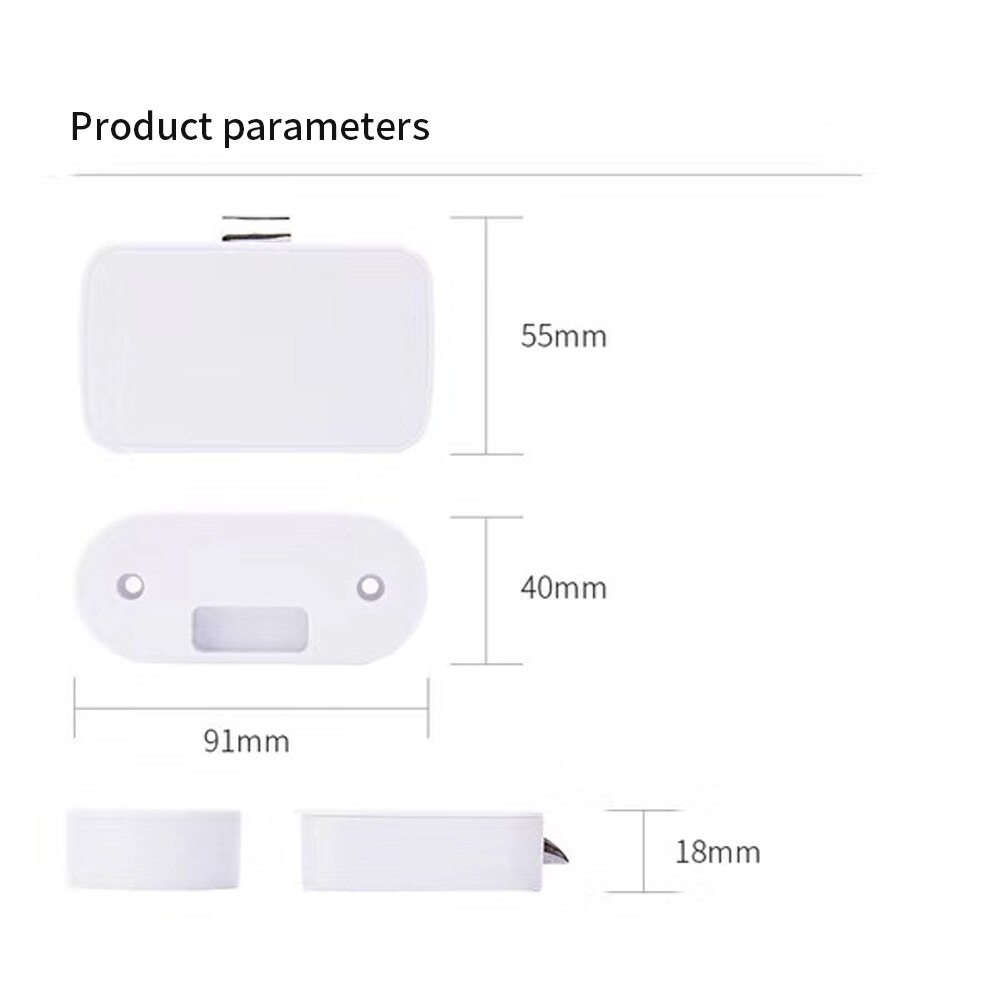 Intelligent BT App Drawer Lock Adhesive BT Lock Filing Cabinet Wardrobe Desk Letter Box Lock White Electronic Drawer Lock