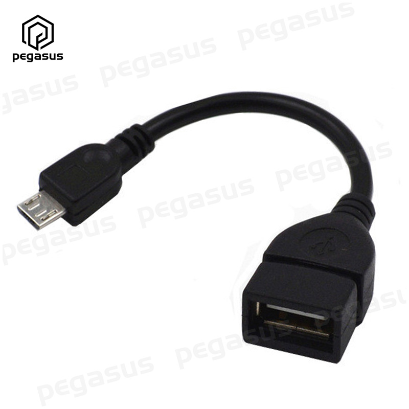 Mini 5 Pin / Micro 5 Pin Male to USB 2.0 A Female Mobile Phone U Disk OTG Data Cable