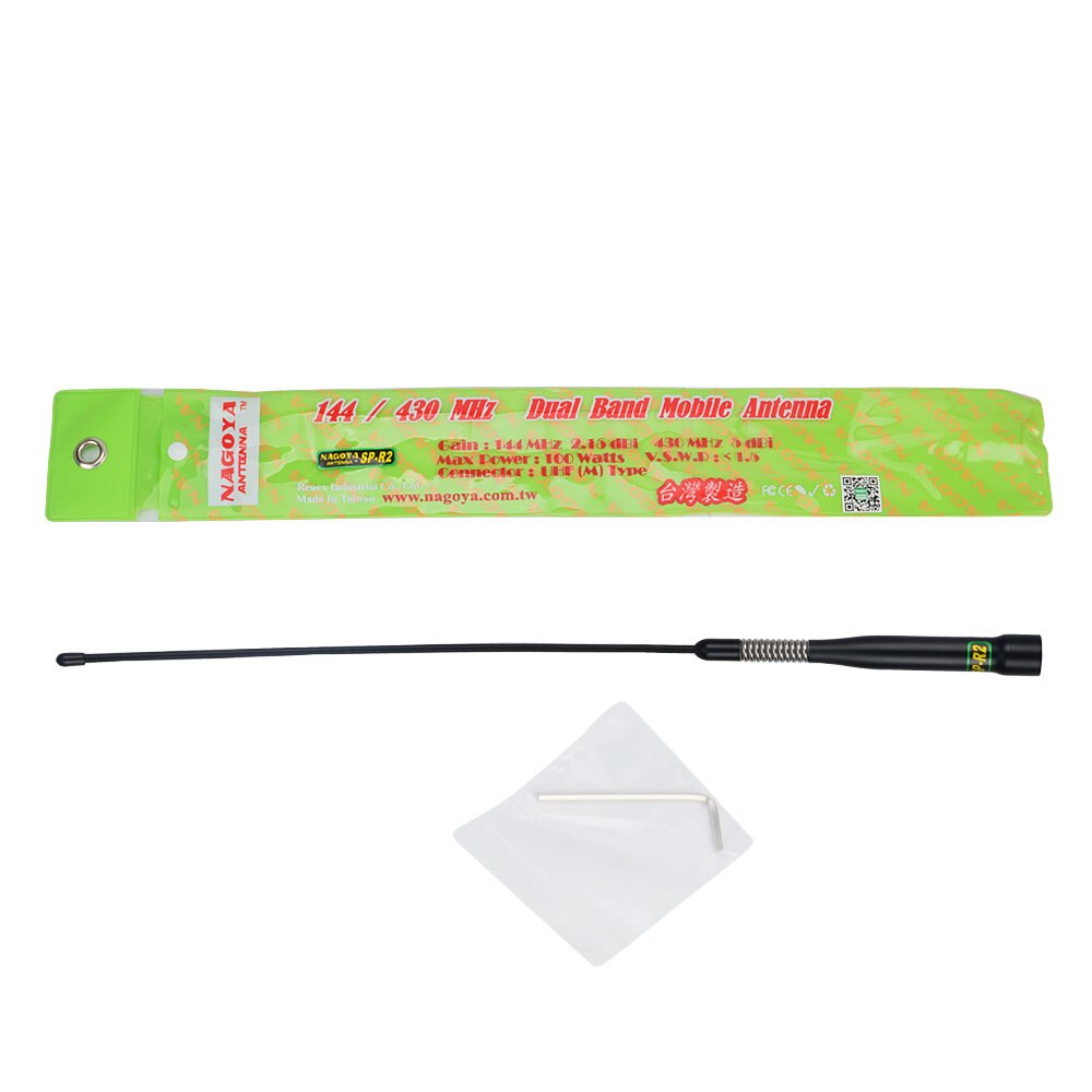 Original Nagoya SP-R2 hoch gewinnen Dual Band VHF/UHF 144/430MHz 2.15/5 dB Handy, Mobiltelefon Radio antenne PL259 Stecker