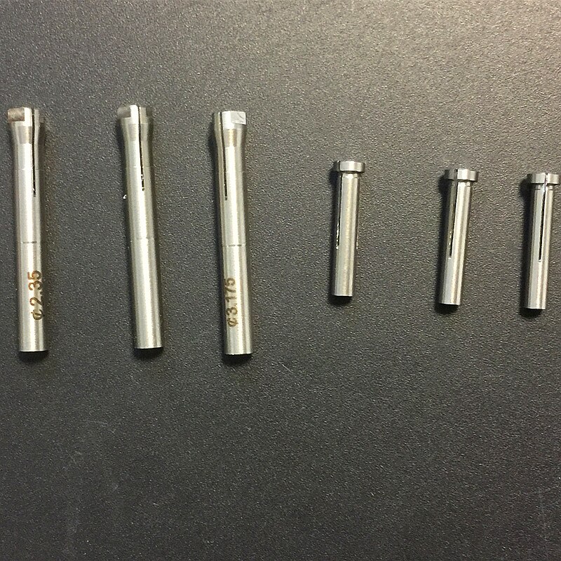 Korea spændebøsning adapter 2.35mm to 1.6mm til saeyang, shiyang mikromotor gravering 102l h37 l 1, h102s h35 sp 1 håndstykke boremaskine