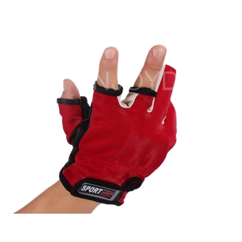 Unisex Three Fingerless fingers fishing gloves Adjustable Fishing enthusiasts Mitten Antiskid and Ventilated Comfortable Gloves