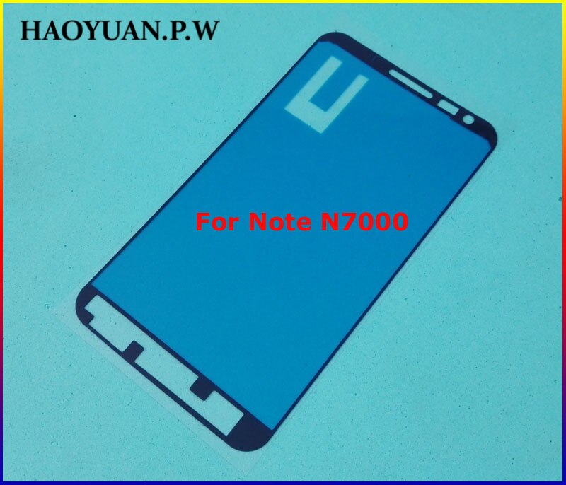 HAOYUAN.P.W Sticker Front LCD Frame Panel Faceplate Adhesive For Samsung Galaxy Note 1 2 3 lite 4 mini 5 Edge tape Glue: for Note N7000