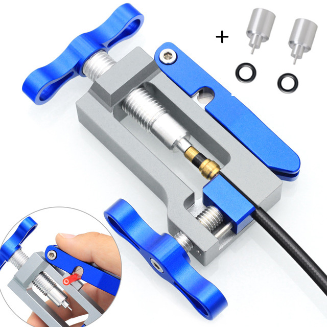 2 in 1 cykelbremse hydraulisk slange nåle driver cutter reparationsværktøj til cykel shimano sram avid magura formel  bh90 bh59: Metal med nål