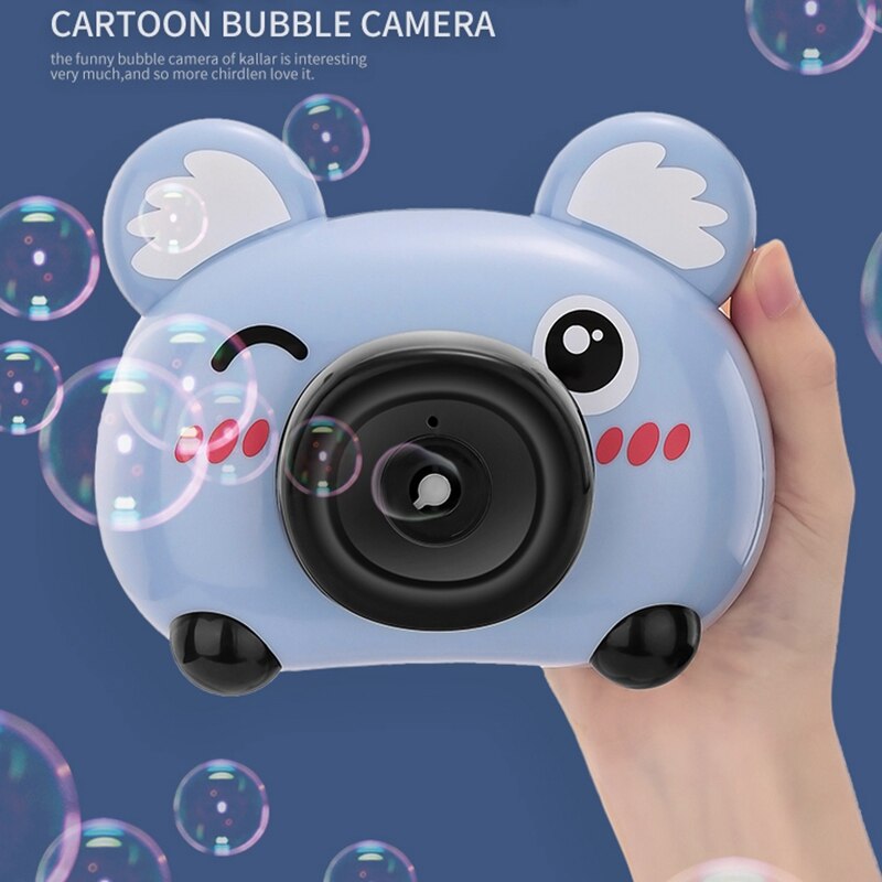 Baby Elektrische Ventilator Bubble Machine Outdoor Speelgoed Voor Kinderen Meisjes Blower Bubble Camera Speelgoed Met Lichte Muziek: Default Title