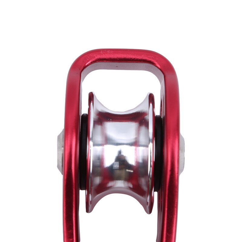 Polea De Doble Roldana De Aluminio 7075 - Para Escalada, Montañismo Y Rescate, Carga 36 KN