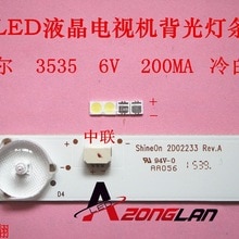 300pcs Voor SEOUL Originele LED LCD TV Backlight Toepassing LED 3535 Licht Kralen Koel wit High Power 2W 6V