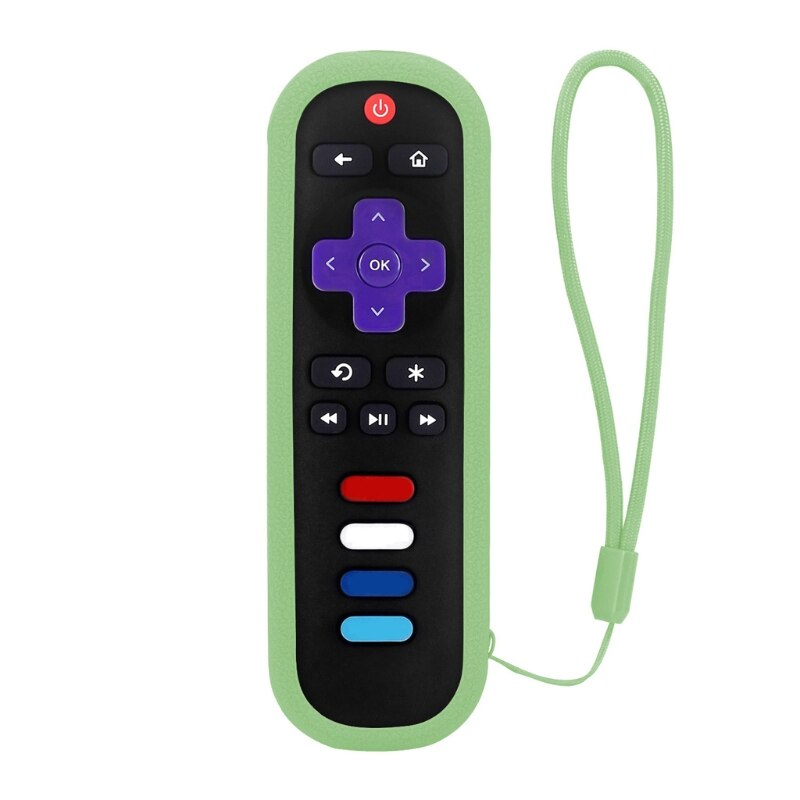 Silikonhülle für TCL Roku 3600R U1 Fernbedienung - Schutzhülle: A