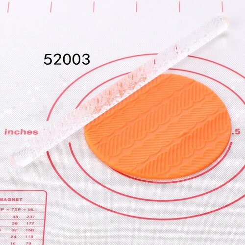 Sztuka ceramiczna druk akrylowy glina rolka przezroczysta rzeźbiona tekstura dokonywanie glina glina polimerowa płyta formowanie drukowanie narzędzia garncarskie: styl 03