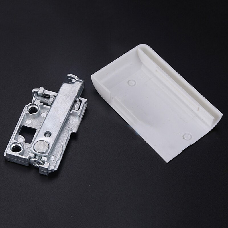 1 par sølvbeslag kjøkkenskap metall usynlig henger opphengsbrakett skjult opphengsbeslag for skap