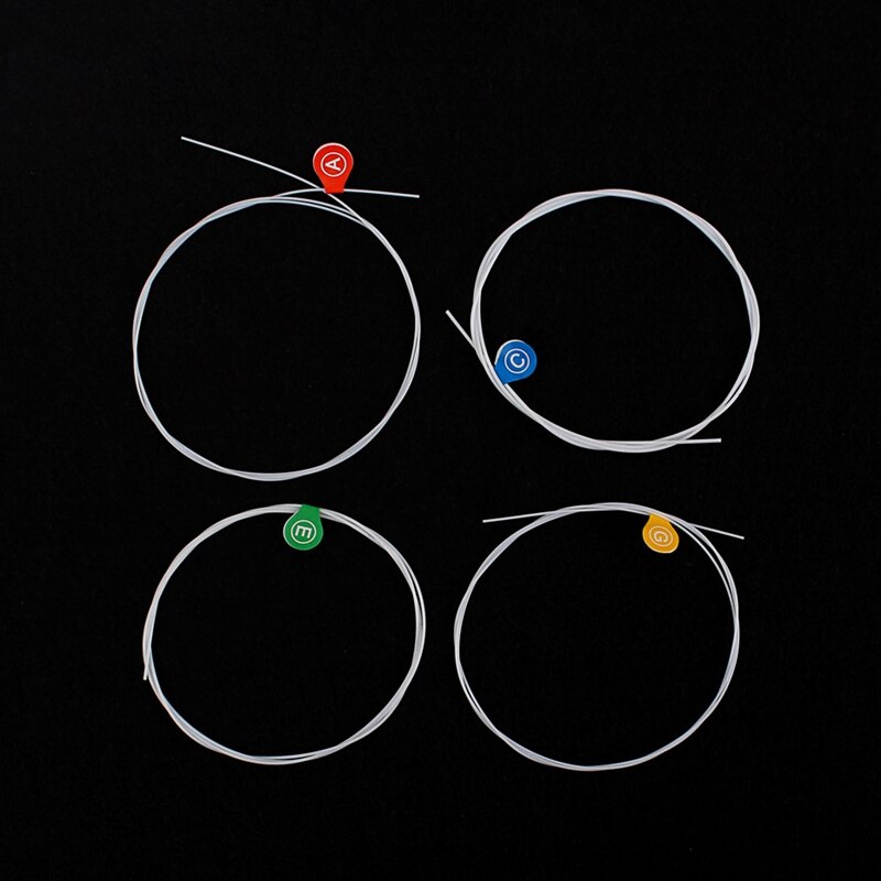 Ukulele Strings Acoustic Guitar Ukulele String Replacement Musical Instrument Accessories (5 Set)