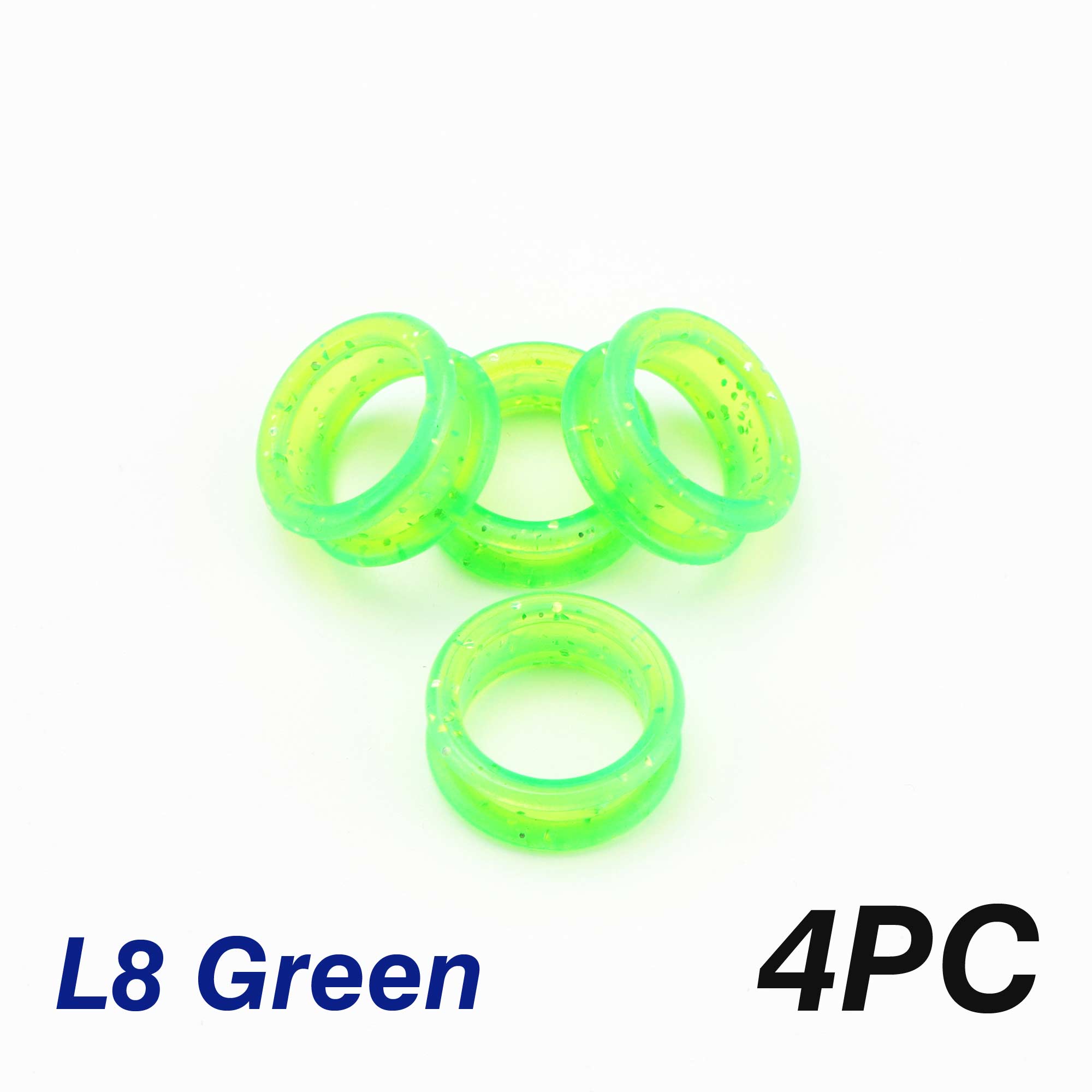 Silicone hair scissors, soft silica gel scissors for any scissors, accessories to hold: L8-4PC