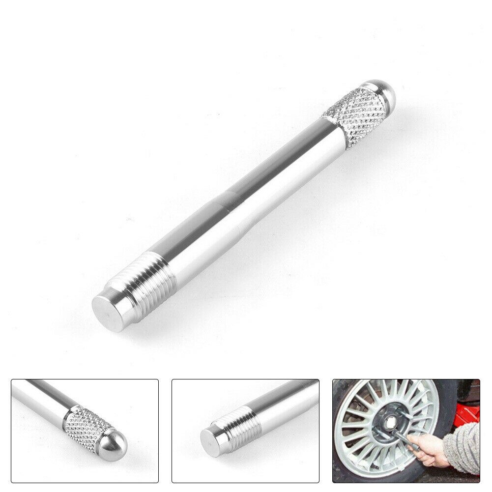 M14x1.5 Thread Bolt Stud Guide Tool Auto Mechanic Car Accessory Hanger Repair Wheel Lug Nut Stainless Steel Alignment Pin