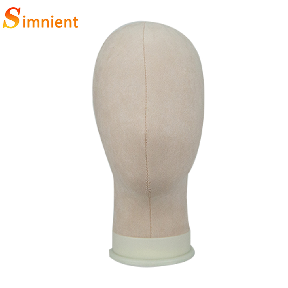 Mannequin Head Wig Stand Canvas Block Head With Adjustable Mannequin Head Tripod For Wigs Making Display Wth Wig Caps T Pins: Red