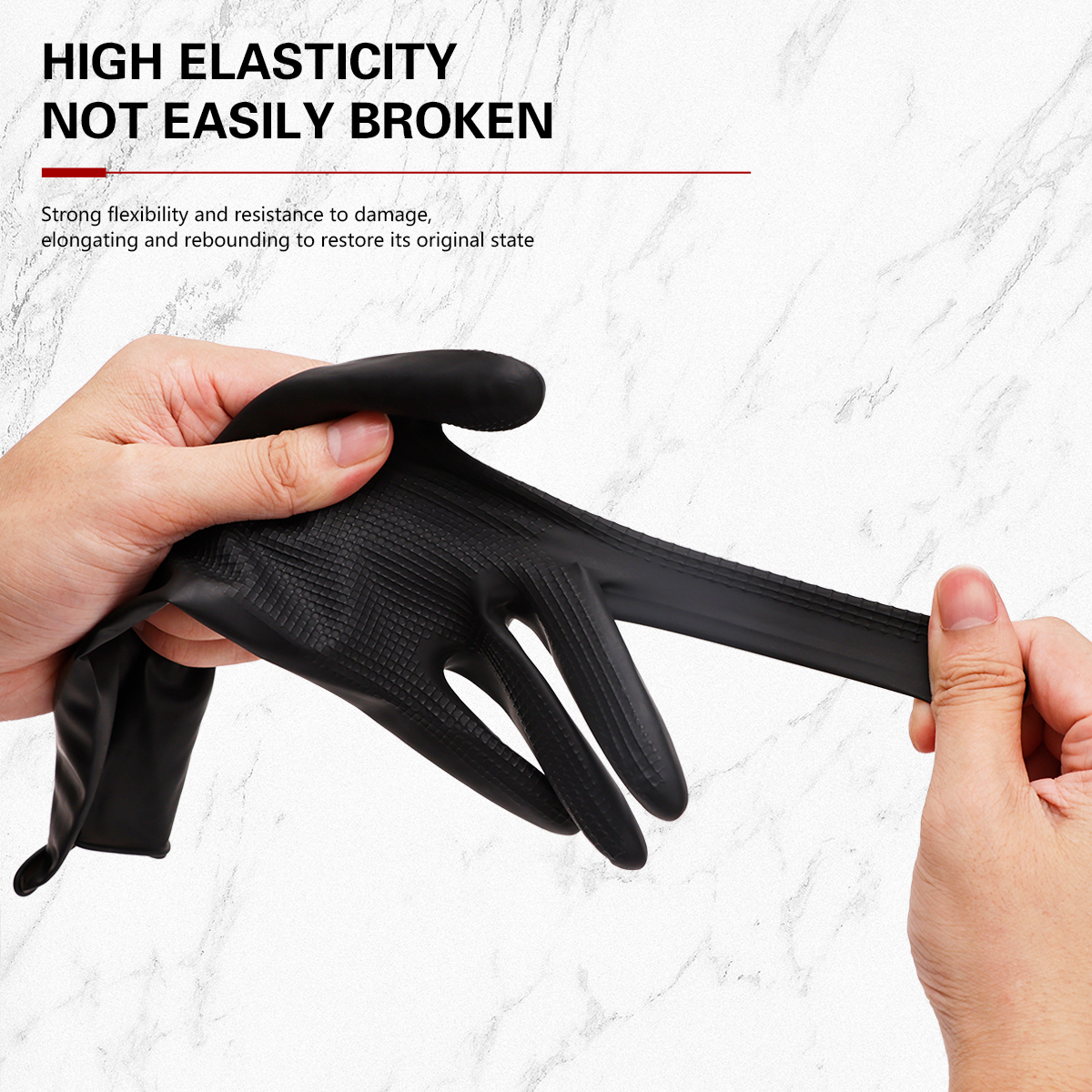Hitze beständige Handschuhe Haar glätter Dauerwelle Handschuhe Salon DIY Haarstyling-Werkzeuge Anti-Rutsch-Haar Färben Friseur Handschuhe Werkzeuge