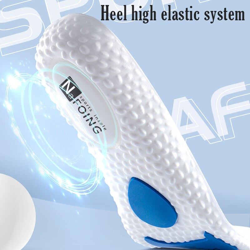 Plantillas deportivas especiales de bádminton para hombre y mujer, desodorante absorbente de sudor de alta elasticidad, se pueden cortar zapatos, almohadillas suaves para zapatos, 1 par