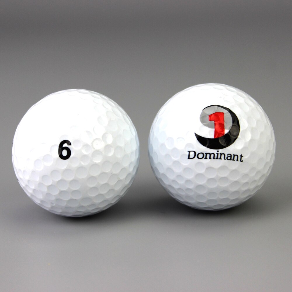 10Pcs/Lot Rubber Golf Ball Two Piece Ball High Grade Outdoor Sport Golf Game Training Match Competition