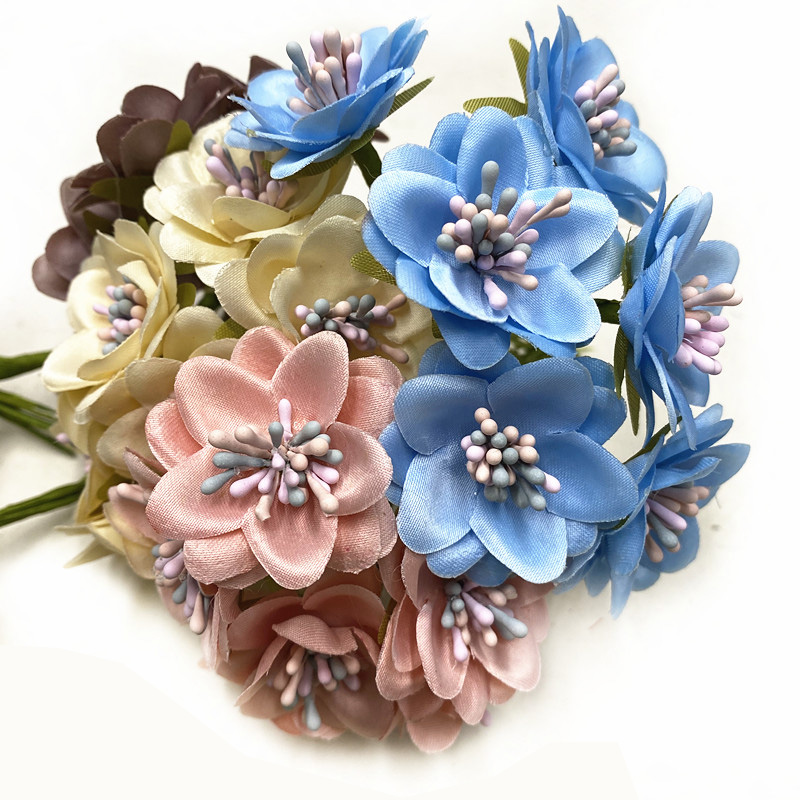 Estambre de flor Artificial, miniperla pistil para boda, , decoración del hogar, accesorios DIY, 2mm, 400 piezas