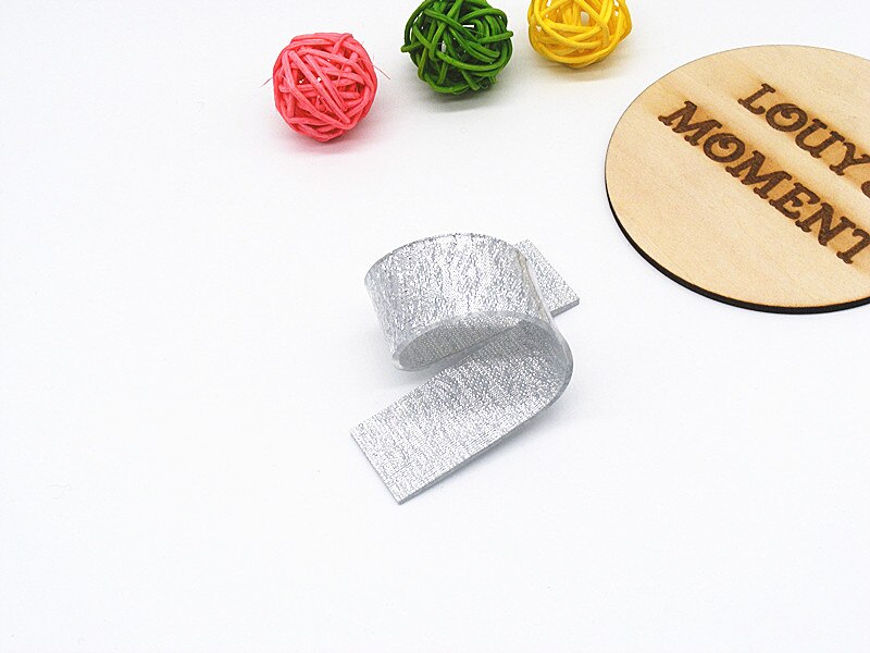 8 x silver/guld servettring akryl servetthållare spänne hotell hem fest middag deco leverans: G