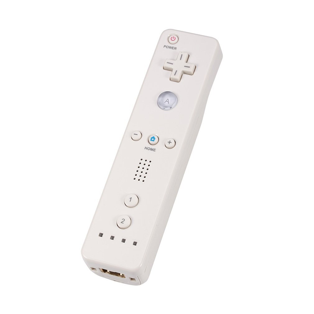 Wireless Remote Control For Wii Built-in Motion Plus Gamepad With Silicone Case Motion Sensor
