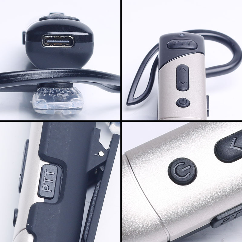 OPPXUN A09 MINI Walkie Talkie Interphone a mano libera prosciutto portatile Radio bidirezionale cuffia pratica ricetrasmettitore professionale Ultra piccolo