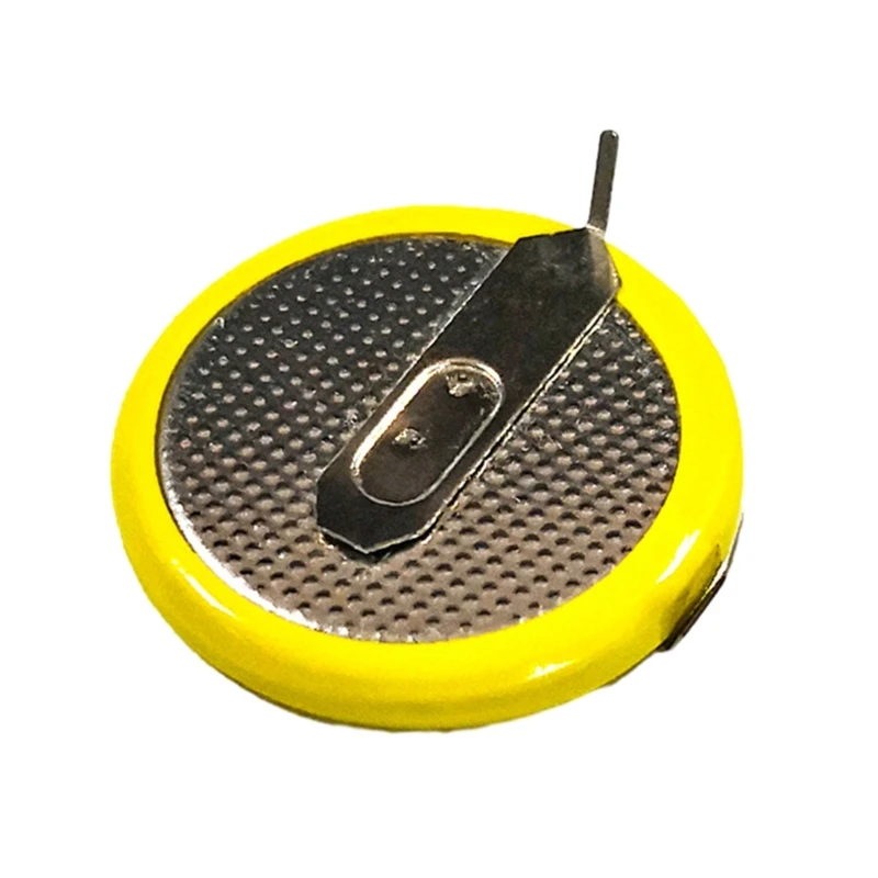 2er-Pack LIR2025 LIR 2025 3,6-V-Lithium-Akkus mit Stiften für Fernbedienungsuhren, Taschenrechner, Uhren