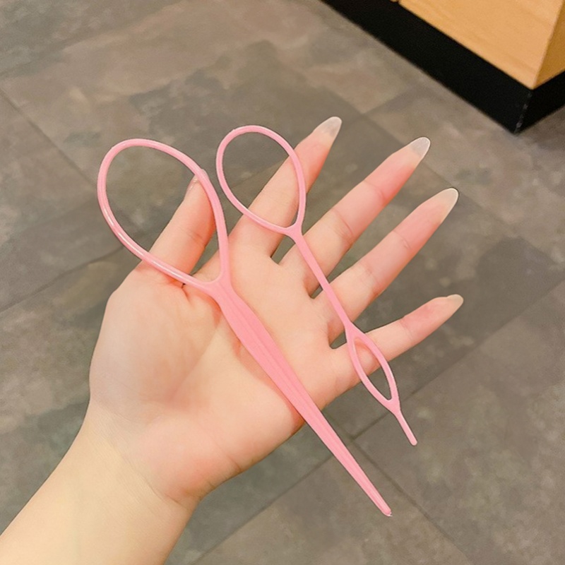 1 Juego de cola de caballo trenzada de pelo de cola de caballo, herramientas de estilismo para el cabello, herramienta de estilismo para tipos de cabello Normal
